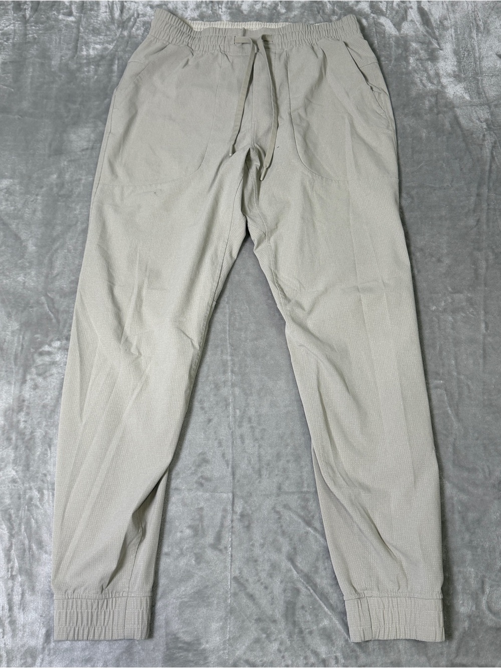 Lululemon ABC Jogger 30" Pants Ventlight Raw Linen Performance Athletic LM5AGVS